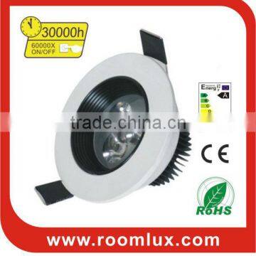 hot sale LED downlight & ceiling light 3W Dia85X58mm