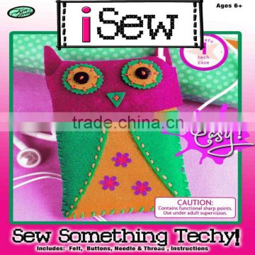 DIY owl sewing felt craft kit