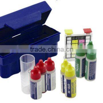 swimming pool water ph , cl , Bromine, Alkalinity , acid demand test kits