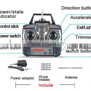 Missiles Alloy 5CH rc Helicopter With Gyro photo-3