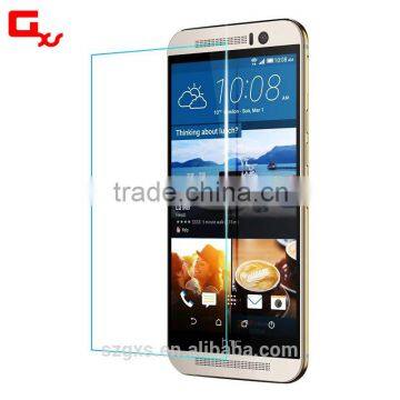 9H hardness good mobile phone screen protective products tempred glass screen protector for HTC m9