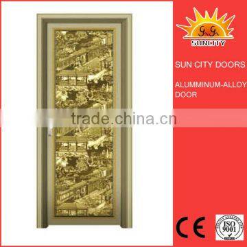 SC-AAD036 China supplier casting aluminum doors,aluminium folding doors