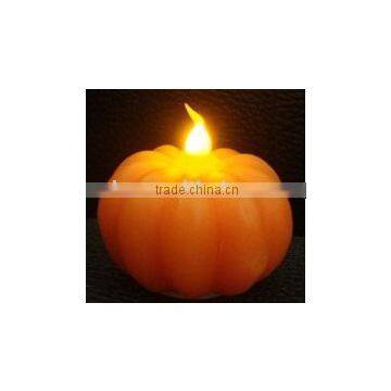 Led Pumpkin Candle