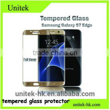 Tradeassurence! Hot Factory 3D Full Cover Mobile Acessories Tempered Glass Screen Protector Film for Samsung s7 Edge photo-4