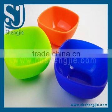 Trade assurance 100% food grade newest silicone collapsible bowl /square silicone bowl wholesale good quality