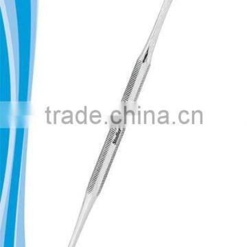 Spatula Double Ended Stainless Steel One Side Nail Cleaner Other Side Spatula 14.5 cm