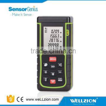 SW-E40, 40m Laser distance meter with bubble level design