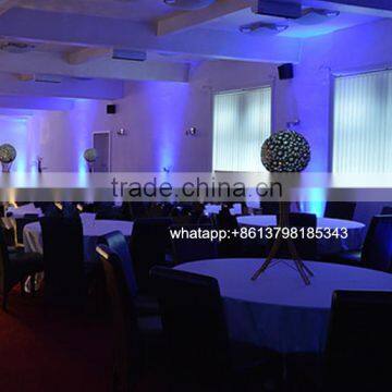 Romantic candle wedding sliver iron mental centerpiece and for flower stand