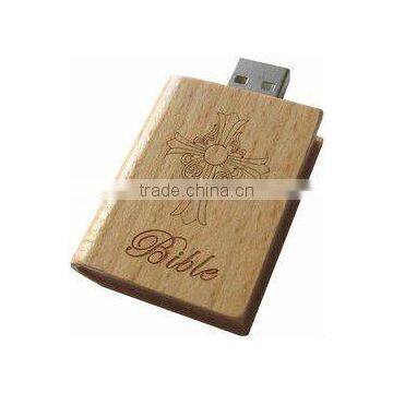 Wooden usb for promotion gift with OEM logo