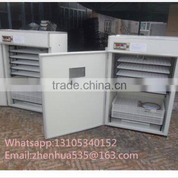 Stainless steel incubator ZH-880 egg incubator with the alibaba trade assurance for sale