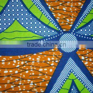 100%cotton battick printed fabric