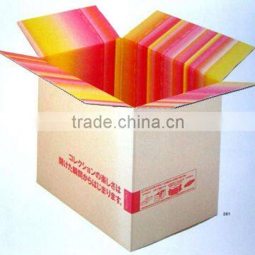 Corrugated carton flex printing ink