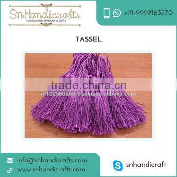 Eco-Friendly Premium Quality Tassel Tiebacks Available at Low Price