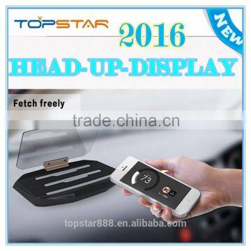 2016 Newest Universal Head Up Display Car Phone GPS HUD Mobile Navigation Bracket Image Reflector Holder