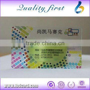 Low Price EM4100 Crystal Transparent Smart Cards photo-6