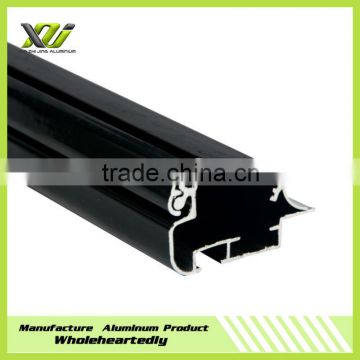 2015 New black anodize extruded aluminum profile