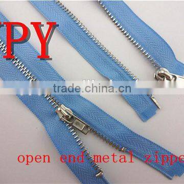 3# Fashion Metal Zipper With Open End Manufacture