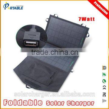 7W Multifiuncational Solar Backup Mobile Charger for Any Phone With Inner Volatege Controller