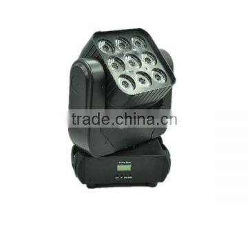 9*12W RGBW Matrix Led Moving Head Rgbw Wash Light photo-4