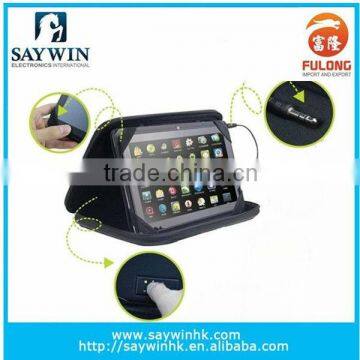 7 inch Tablet PC case speaker, tablet bag with speaker