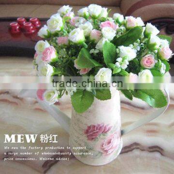 Cheap wholesale artificial flowers,similar with rose flower,small artificial flowers(AM-885442)