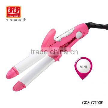 Super Quality. PTC Heater Hair Iron. Mini Hair Straightener and curler