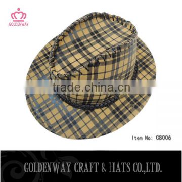 stripped suede cowboy hats wholesale mexican hat