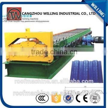 Professional building deck floor roll forming machine