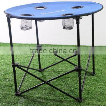 Outdoor Portable Folding Round Camping Table photo-2