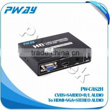 AV+S-VIDEO TO HDMI converter PW-CAS2H