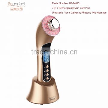 BEPERFECT BPm0152-Rechargeable Home Use Spa Multifunction Beauty Machine 3 Color Lights Freckle Machine