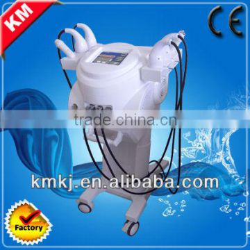 Super 7 in 1 ultrasonic cavitation rf equipment with vacuum rf (CE,ISO,SGS,BV)