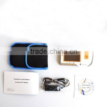 Easy Operation Handheld ECG EKG Monitor Electrocardiogram LCD Prince 180B -Maggie photo-3