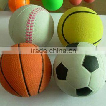 2015 shaped as ball Rubber Massage Balls Toy Jumping Pop Ball