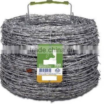 1.8MM 25KG/COIL Hot Dip Galvanized Barbed Wire