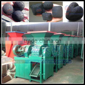 Four rollers high pressure coal and charcoal powder ball pressing machine