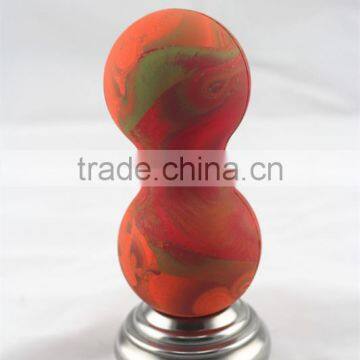 100% Natural Rubber Massage Ball Peanut Shape Massage Ball Lacrosse Ball