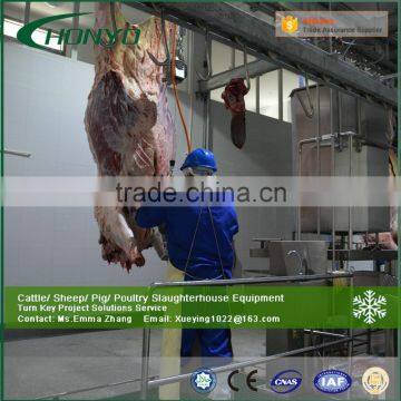 ISO approved Halal cattle slaughter line/Slaughterhouse machine/abattoir equipment