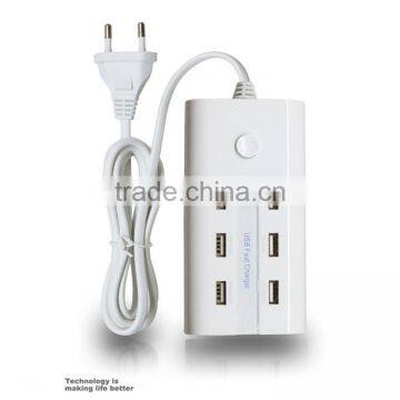 6 usb port power strip usb charger adapter usb socket