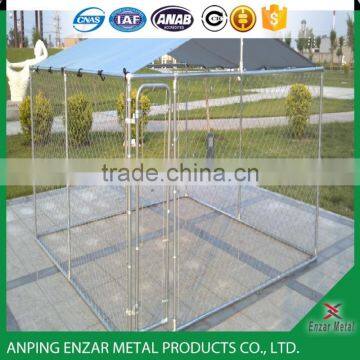 10x10x6ft Outdoor galvanized chain link extra large dog cage