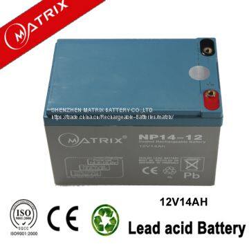12v 14ah Agm Vrla Battery photo-2