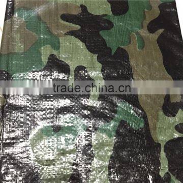 Laminated Tarpaulin to camouflage / Tarpaulin blackout for carwash