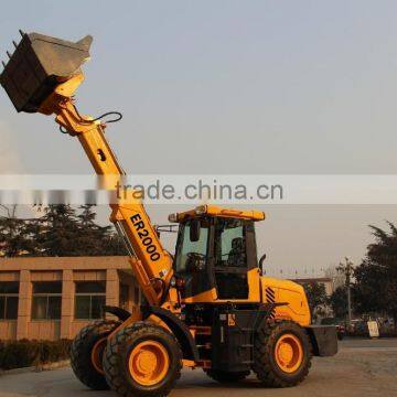 Everun brand telescopic arm wheel loader for sale Euroiii engine Rops&Fops