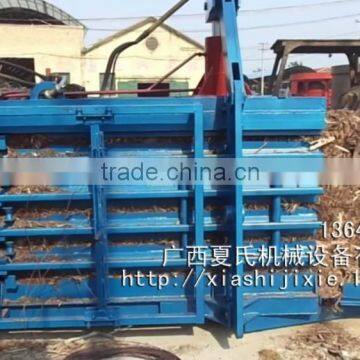 Hydraulic Semi-automatic Horizontal Baler Machine for Eucalyptus Leather,baling Press photo-3