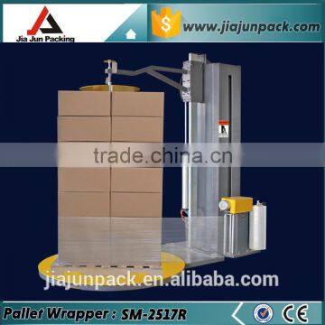 Automatic top press pallet stretch wrapping Machine with Siemens electrical parts