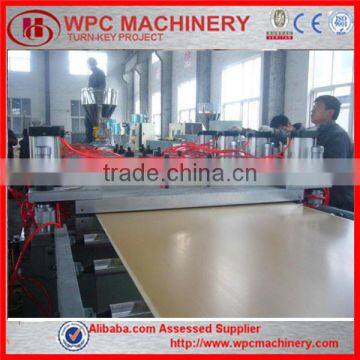 WPC Extrusion Machine for Making Construction Formworks photo-2