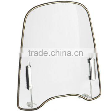 Motorcycle/scooter universal windshield