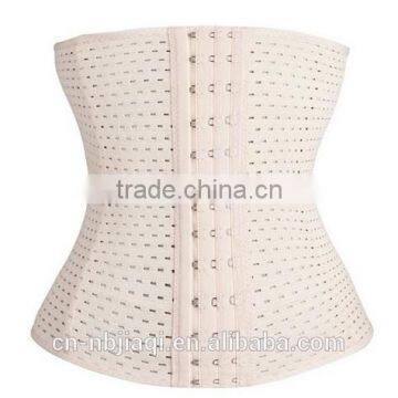 Women's Latex Underbust Corset Waist Training Cincher 4 Steel Boned photo-3