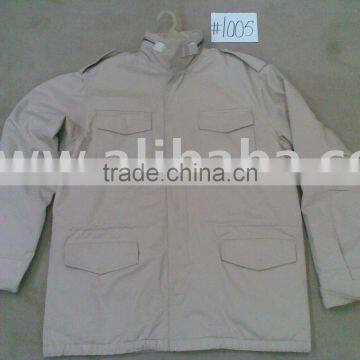 100% Cotton Twill Jacket