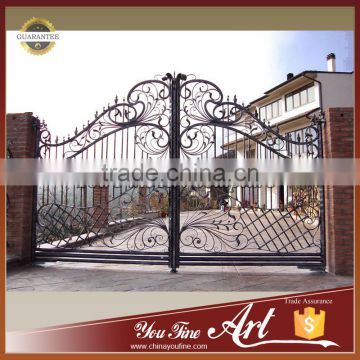 Factory Direct Wrought Iron Main Gate designs